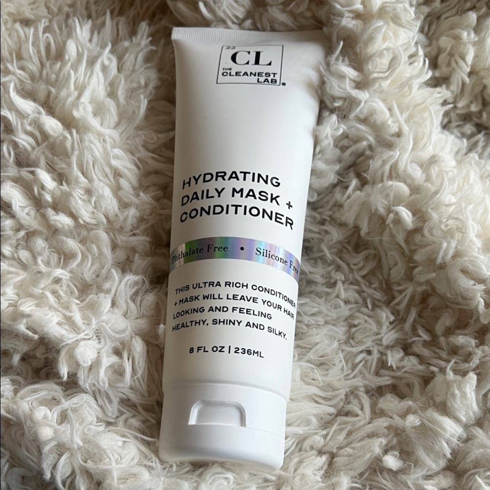 CL The Cleanest Lab Hydrating Daily Mask + Conditioner New/Sealed 8 FL Oz